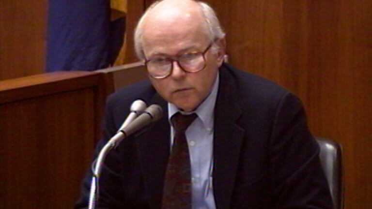 Dr. Frederick Fosdal testifies