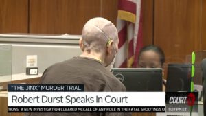 Robert Durst sits in court