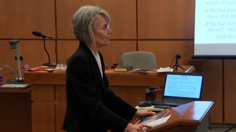 prosecutor delivers closing argument