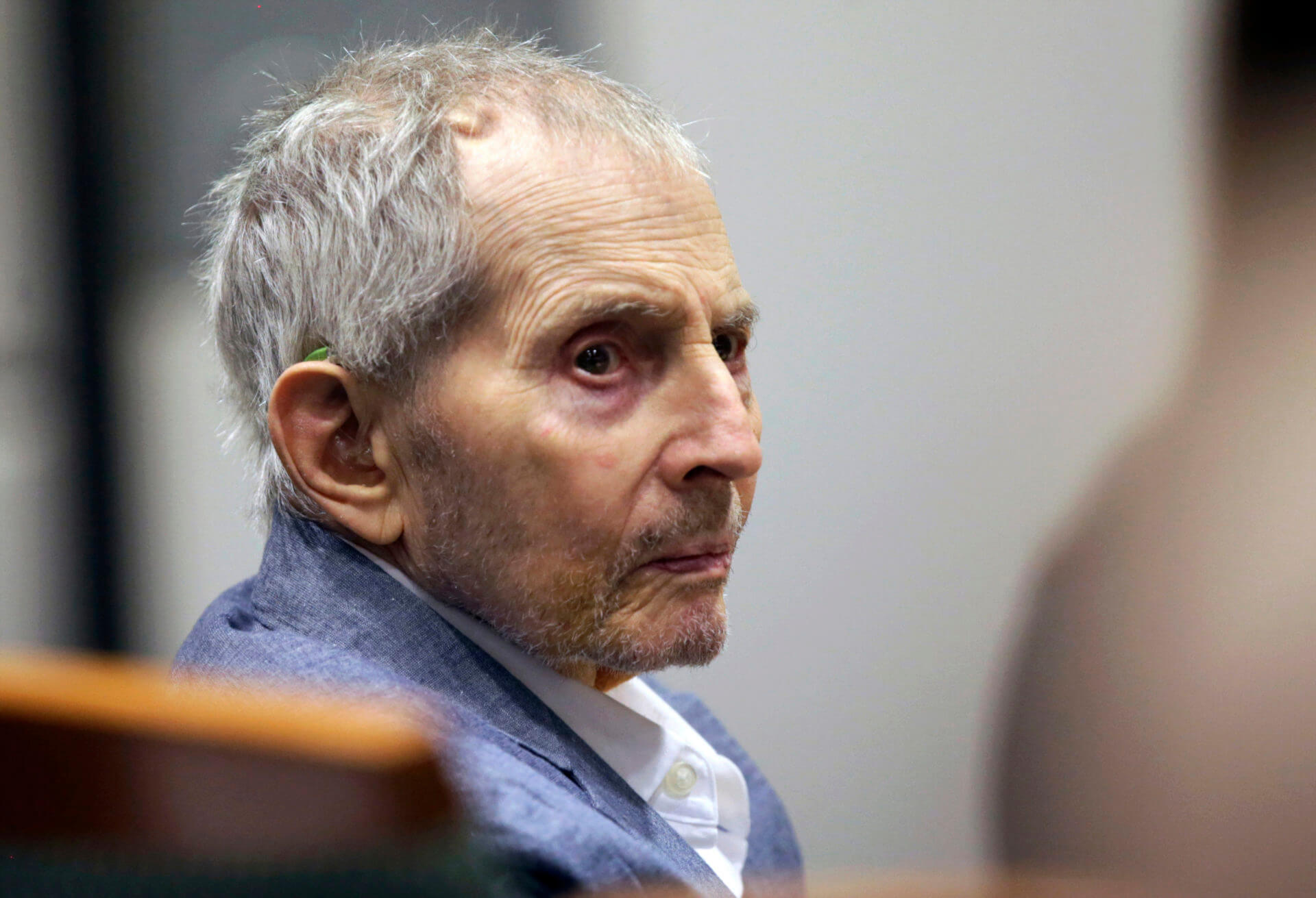 Robert Durst sits in court