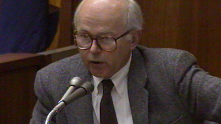 Frederick Fosdal testifies