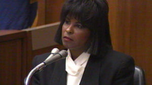 Cynthia Sartin testifies