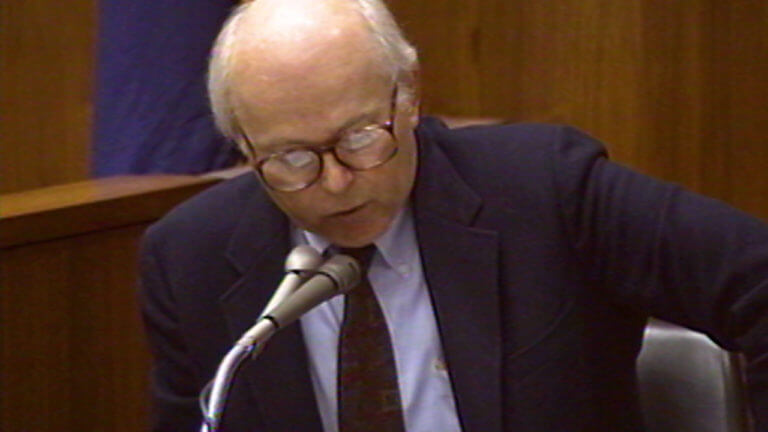 Dr. Frederick Fosdal testifies