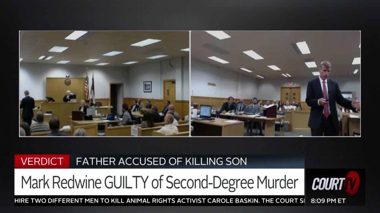 7/16/21 Mark Redwine Guilty of Murdering Son Court TV Video