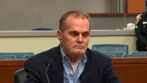 Bo Pete Jeffrey sits in court