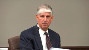 man testifies in court