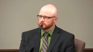 man testifies in court