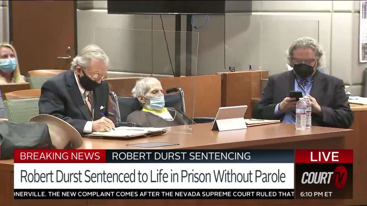 Robert Durst Sentenced to Life in Prison Without Parole | Court TV Video