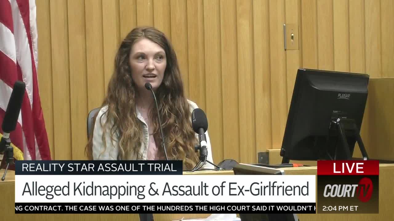 10/6/21 Reality Star Assault Trial: Victim Takes the Stand | Court TV Video