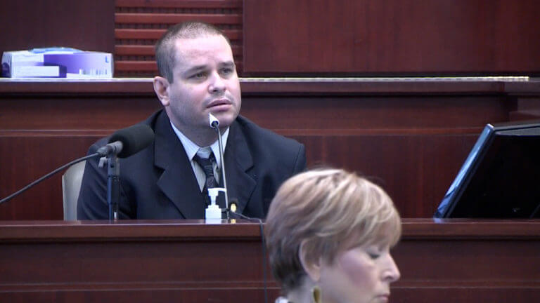 Keith Johansen testifies in his own defense in his murder trial