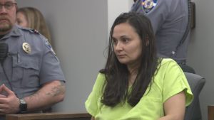 Letecia Stauch sits in court