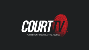 Court TV logo with tagline