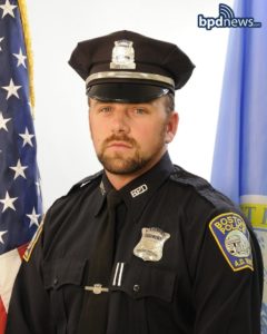 Photo of Officer John O'Keefe in uniform