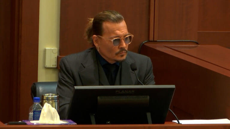 Johnny Depp takes the stand.