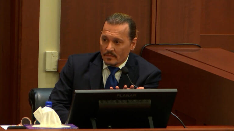 Johnny Depp takes the stand.