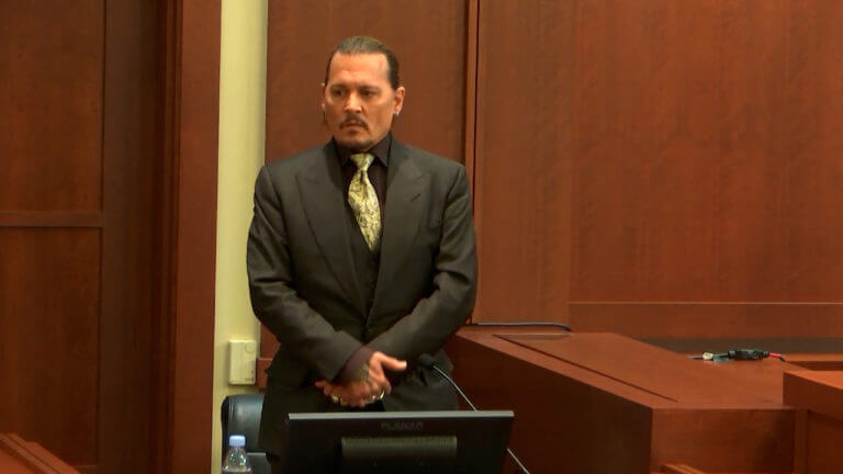 Johnny Depp takes the stand.