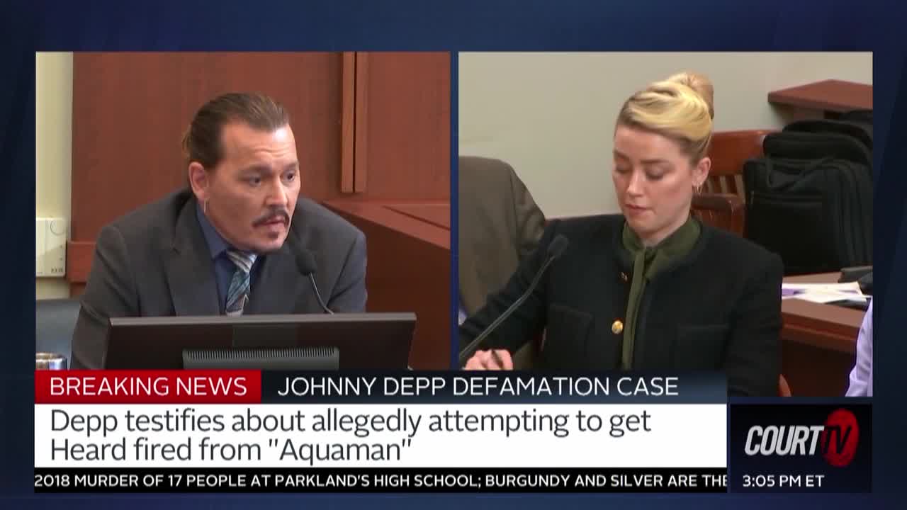 5/25/22 Did Depp Try to Get Heard Fired from quot Aquaman quot Film? Court TV 5/25/22 Did Depp Try to Get Heard Fired from quot Aquaman quot Film? Court TV
