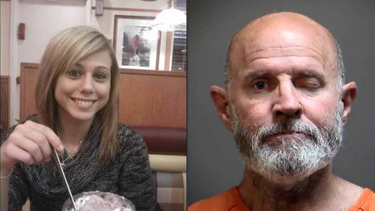 combo image of girl and man