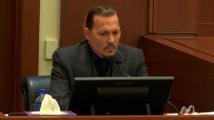 Johnny Depp takes the stand.