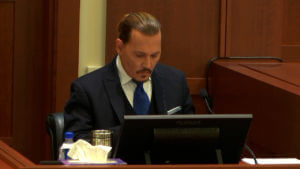 Johnny Depp takes the stand.