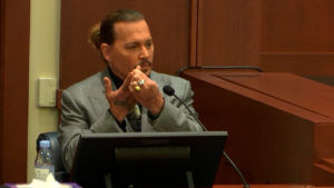 Johnny Depp takes the stand.