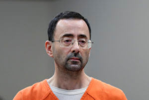 Dr. Larry Nassar, appears in court for a plea hearing