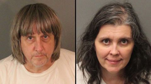 mugshots of man and woman