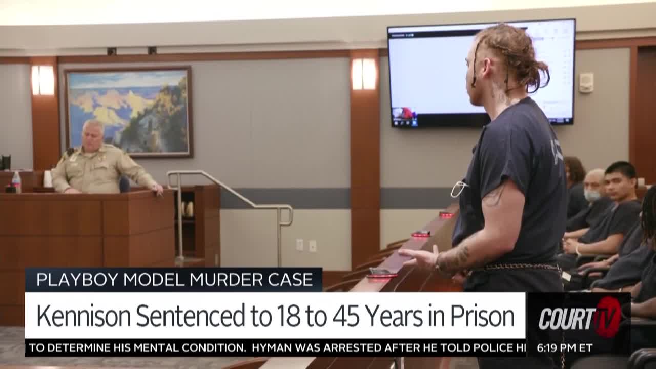 Playboy Model Murder Case Kennison Sentenced To 18 45 Years In Prison Court Tv Video 6783