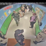 surveillance video of Uvalde elementary