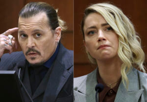 johnny depp and amber heard side by side