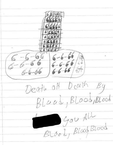 Parkland shooter's jail cell scribblings include '666' written in blood