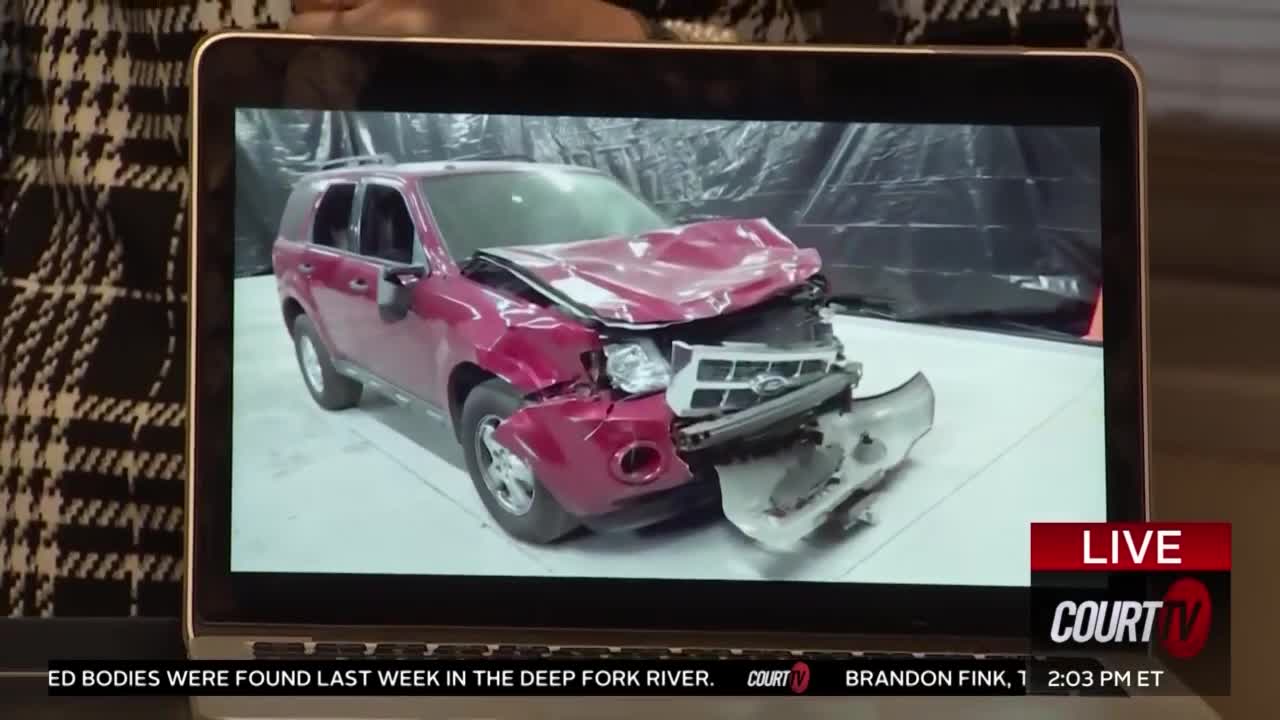 Deadly Parade Crash Trial Brooks Attends Jury Viewing of Red SUV