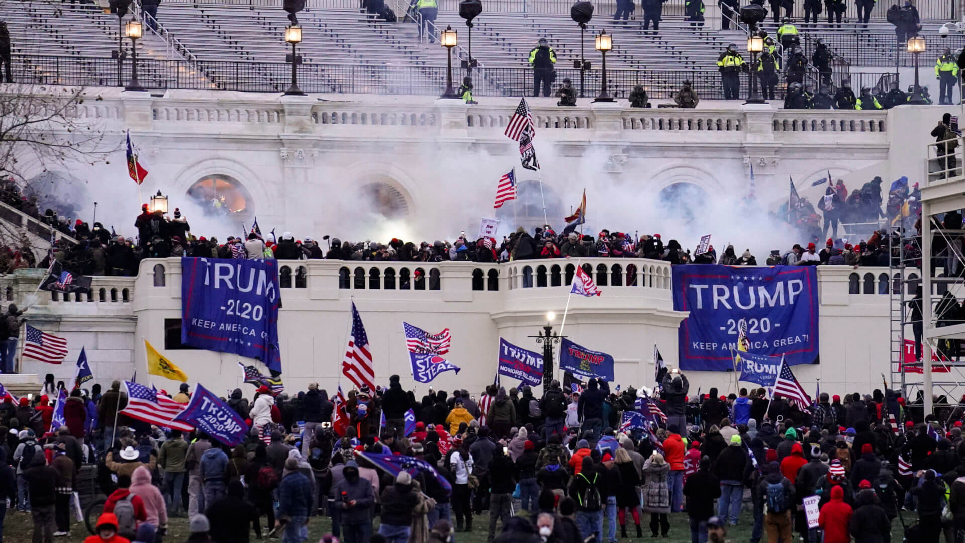 January 6 Capitol steps