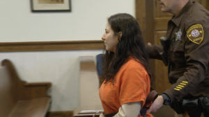 Taylor Schabusiness appears in court for hearing February 3