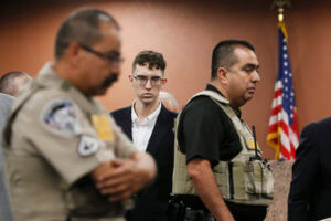 El Paso Walmart shooting suspect Patrick Crusius pleads not guilty during his arraignment on Oct. 10, 2019