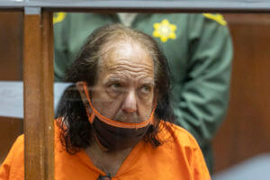 Former adult film star Ron Jeremy appears for his arraignment