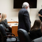 Latah County Prosecutor Bill Thompson, standing, addresses the court during a hearing for Bryan Kohberger