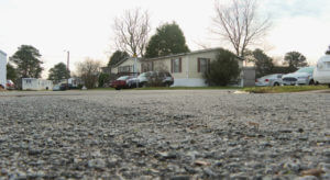 Police responds to the scene in Chesapeake Tuesday, Jan. 10, 2023