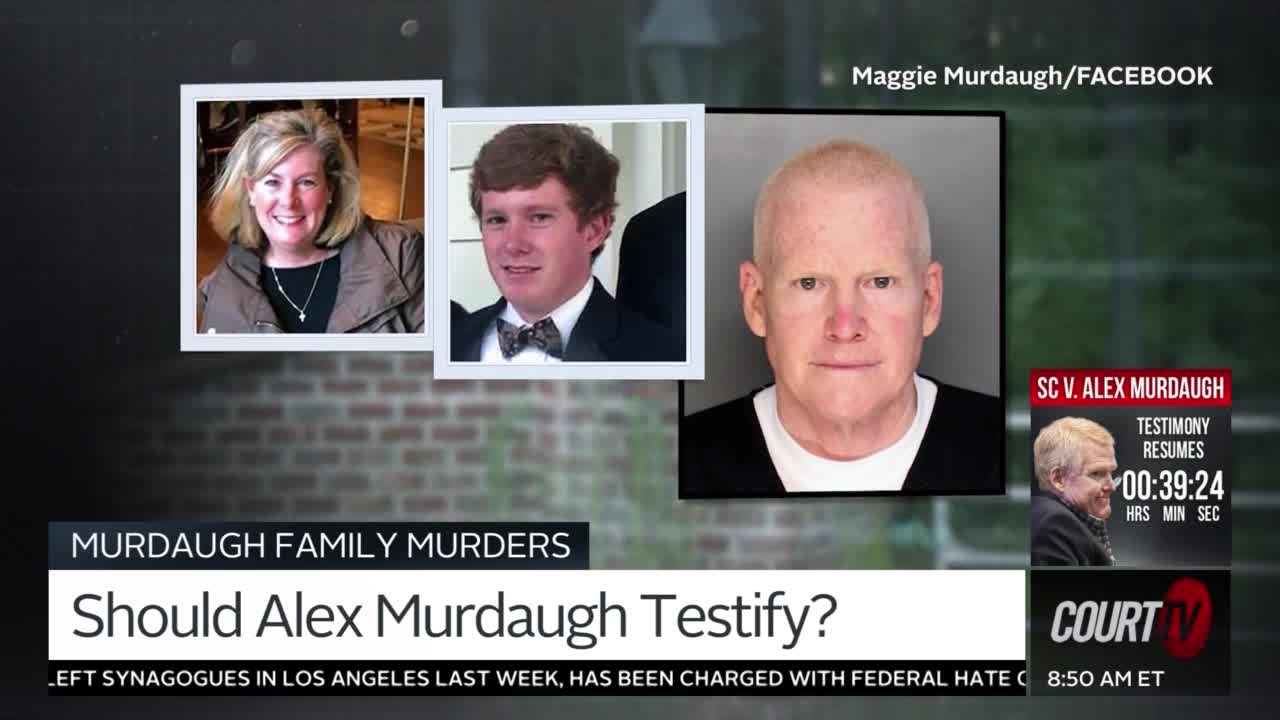 Should Alex Murdaugh Testify Court Tv Video