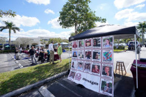 memorial for Parkland victims