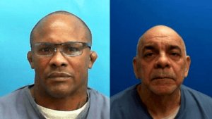 Booking photos of Alexis Perdomo (left) and Roberto Isaac (right)