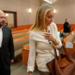 Actor Gwyneth Paltrow enters the courtroom