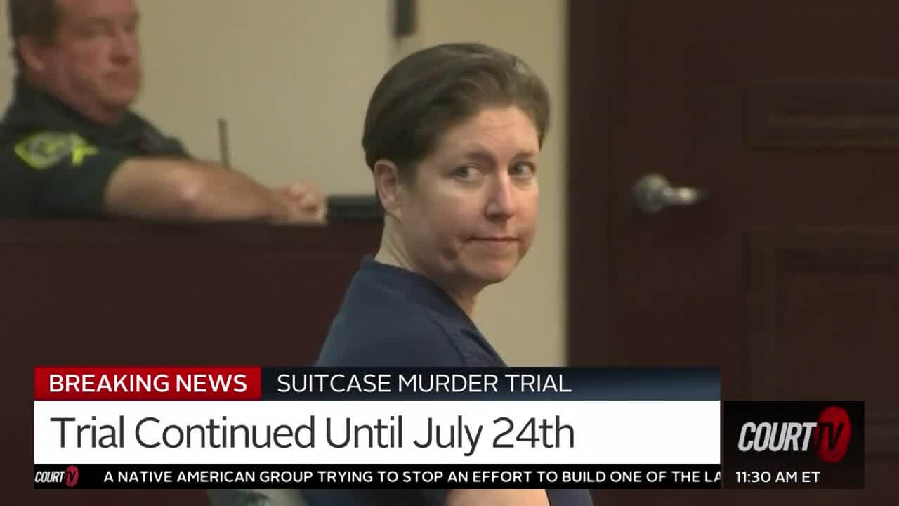 Suitcase Murder Trial Sarah Boone Appears In Court Court TV Video