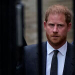 Prince Harry arrives at the Royal Courts Of Justice