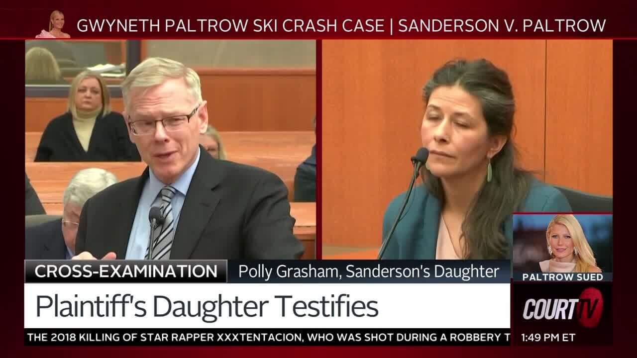 Sanderson's Daughter Testifies In Paltrow Ski Crash Case Court TV Video