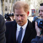 Prince Harry arrives at the Royal Courts Of Justice