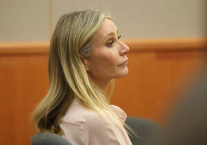 Gwyneth Paltrow listens in court.