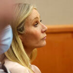 Gwyneth Paltrow listens in court.