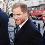 Prince Harry arrives at the Royal Courts Of Justice