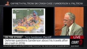Terry Sanderson is questioned about his adventures